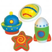 Набор игрушек "Тайны космоса" 4 шт. (ПВХ-пластизоль) 12+