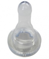Соска антиколиковая силиконовая для бутылочек антиколиковая 2 шт 3+ 