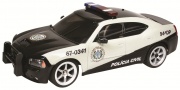 Радиоуправляемая полицейская машинка Dodge Charger SRT8 с резиной для дрифта и спец сигналом NIKKO Р/У 1:16